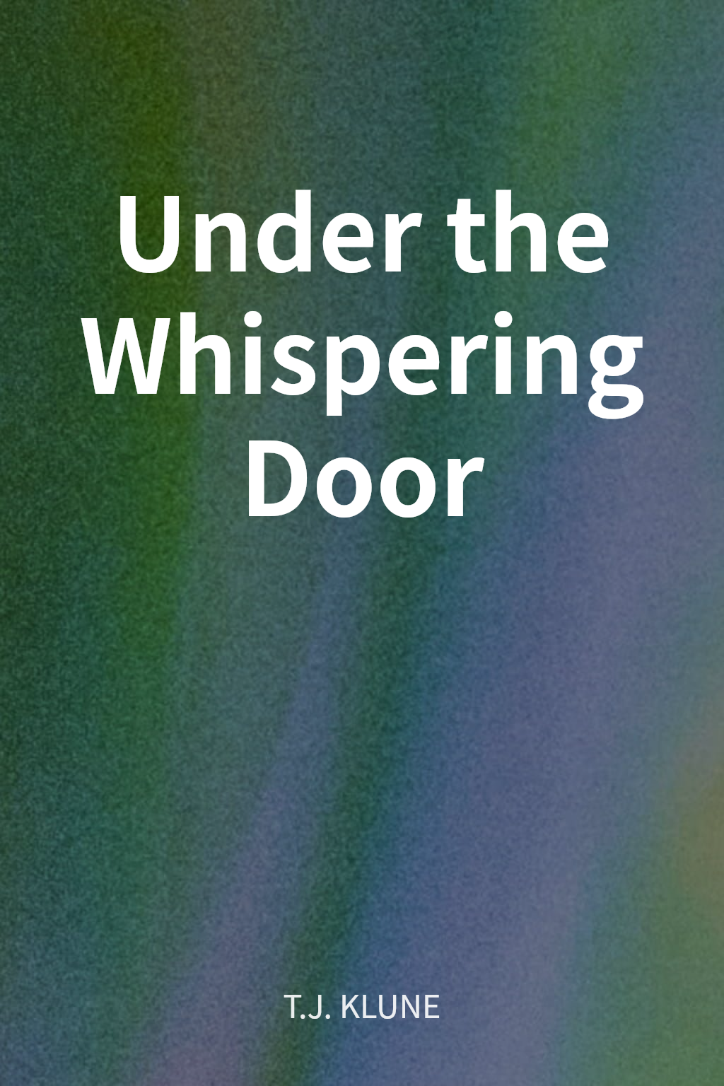 Under the Whispering Door cover