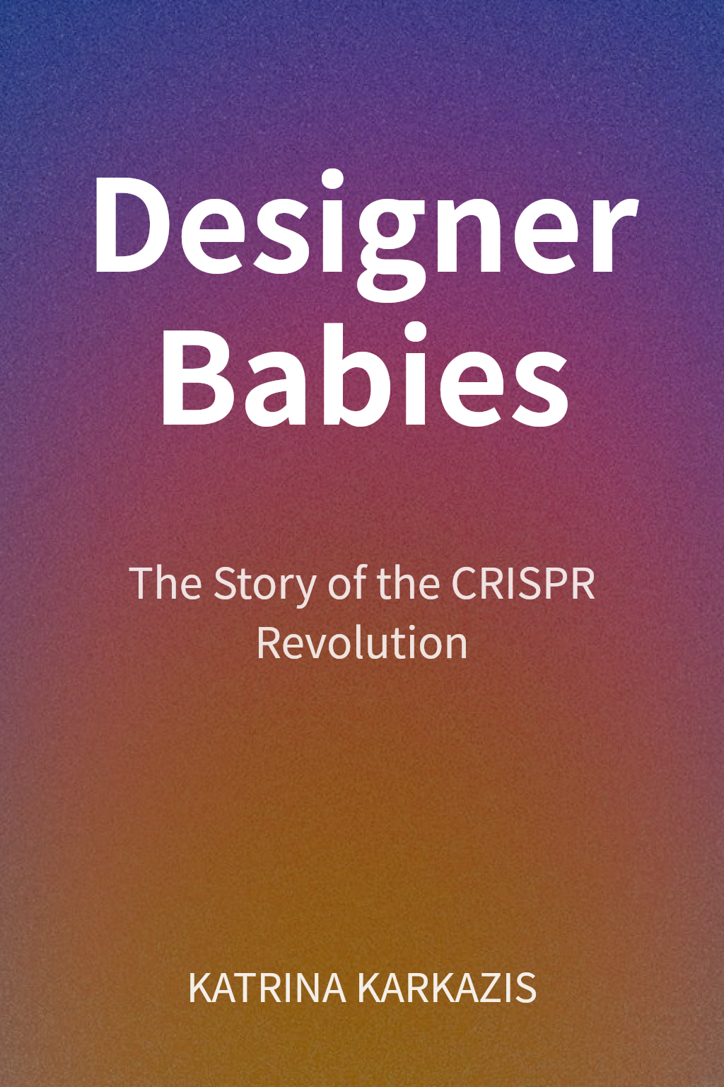 Designer Babies cover