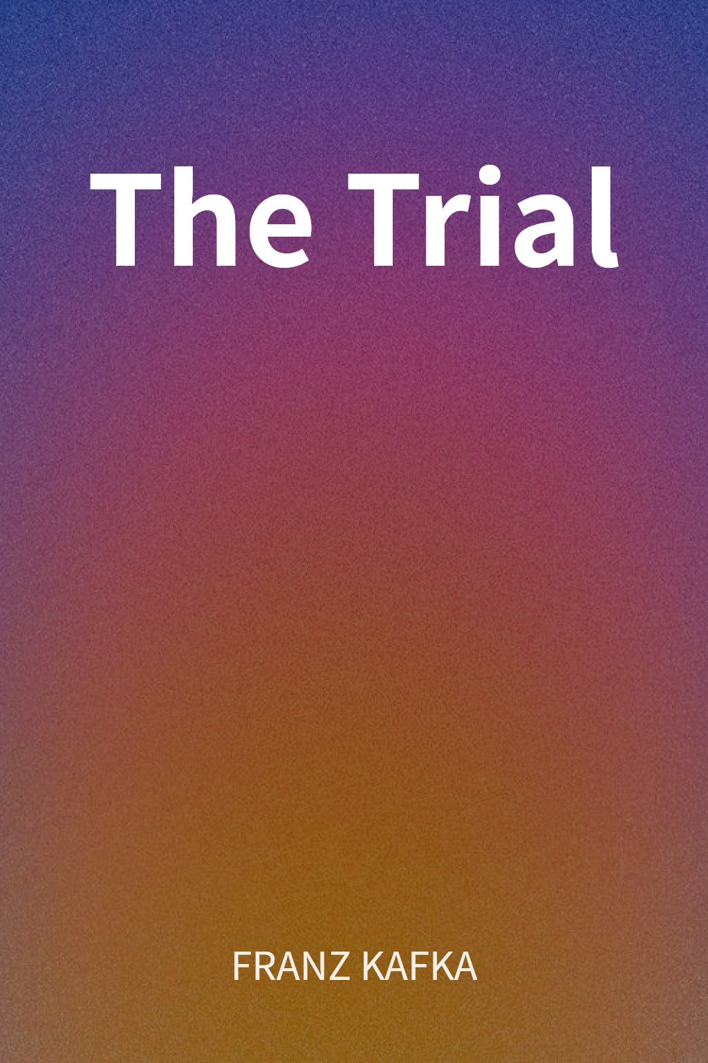 The Trial cover