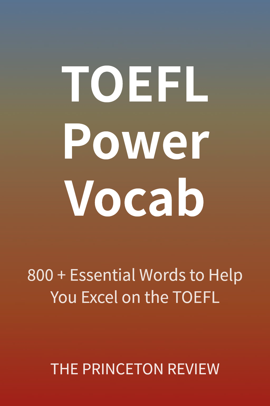 TOEFL Power Vocab cover