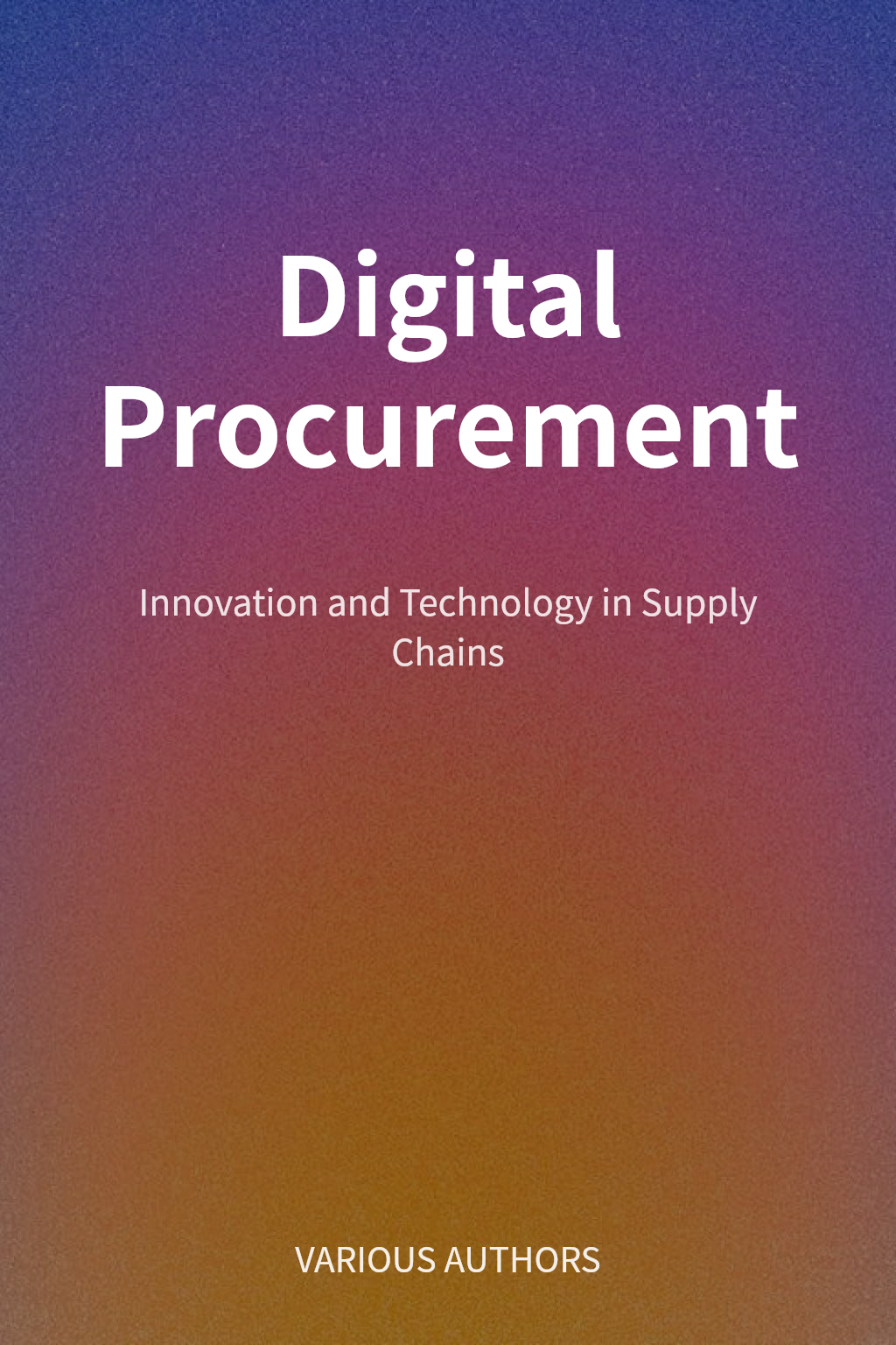 Digital Procurement cover