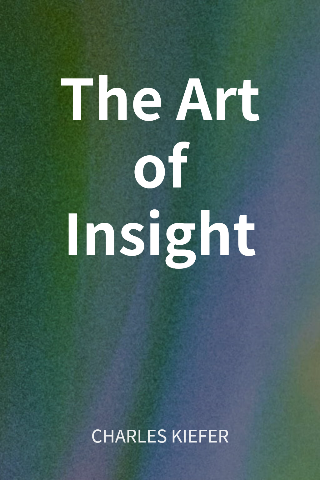 The Art of Insight cover