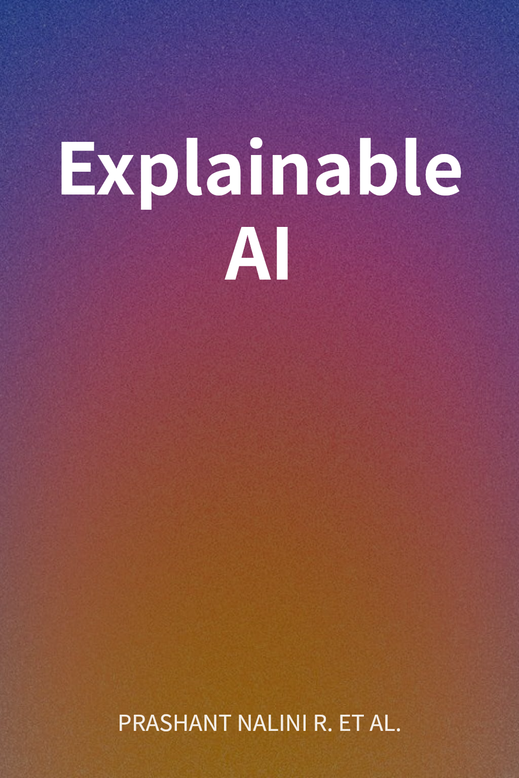 Explainable AI cover