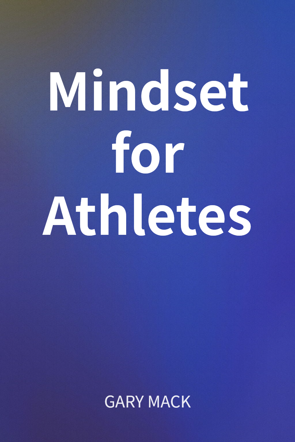Mindset for Athletes cover