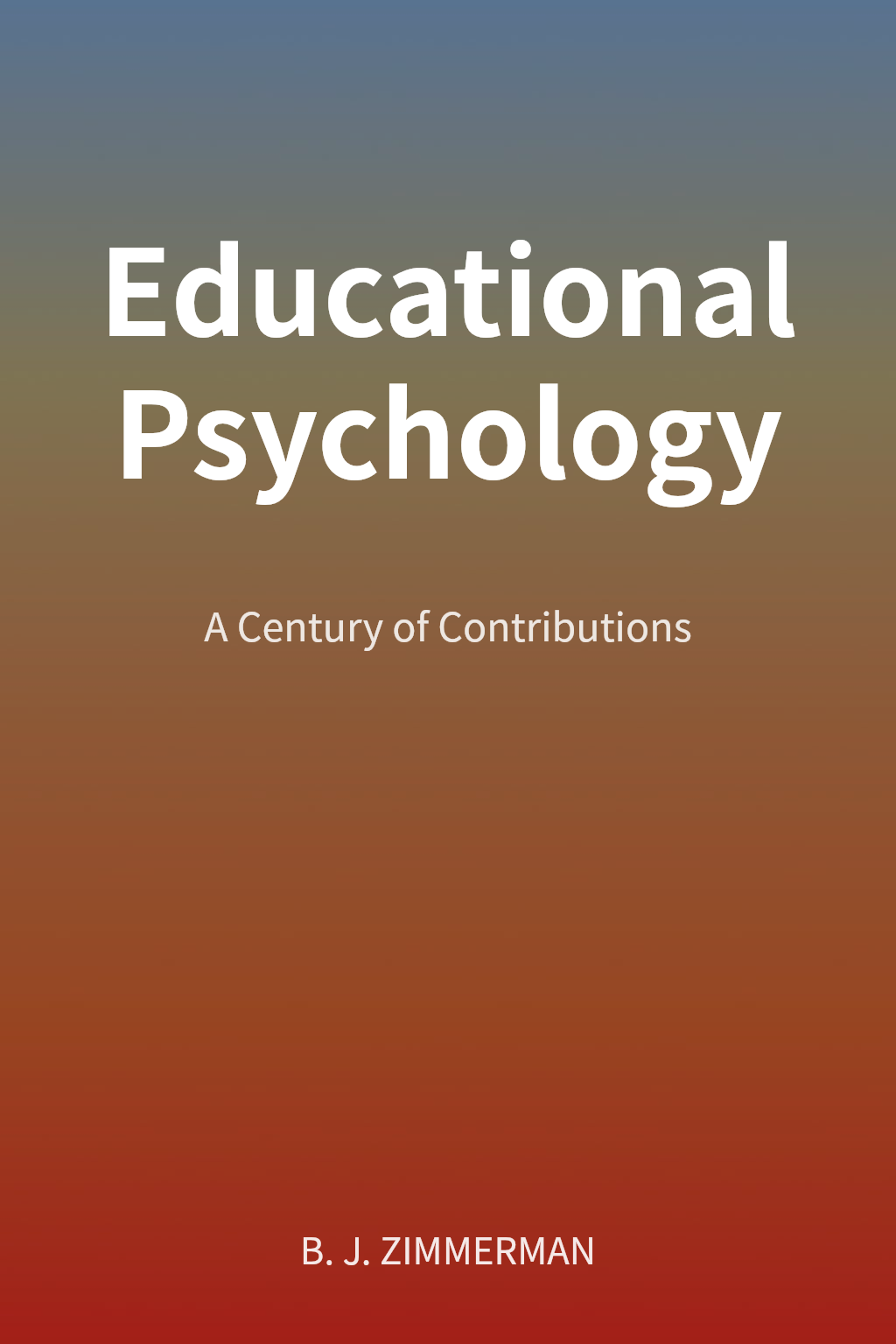Educational Psychology cover