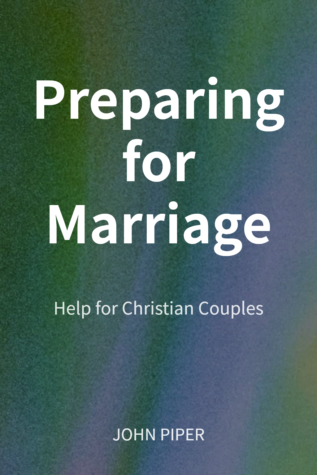 Preparing for Marriage cover