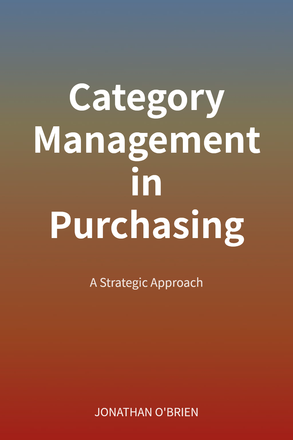 Category Management in Purchasing cover