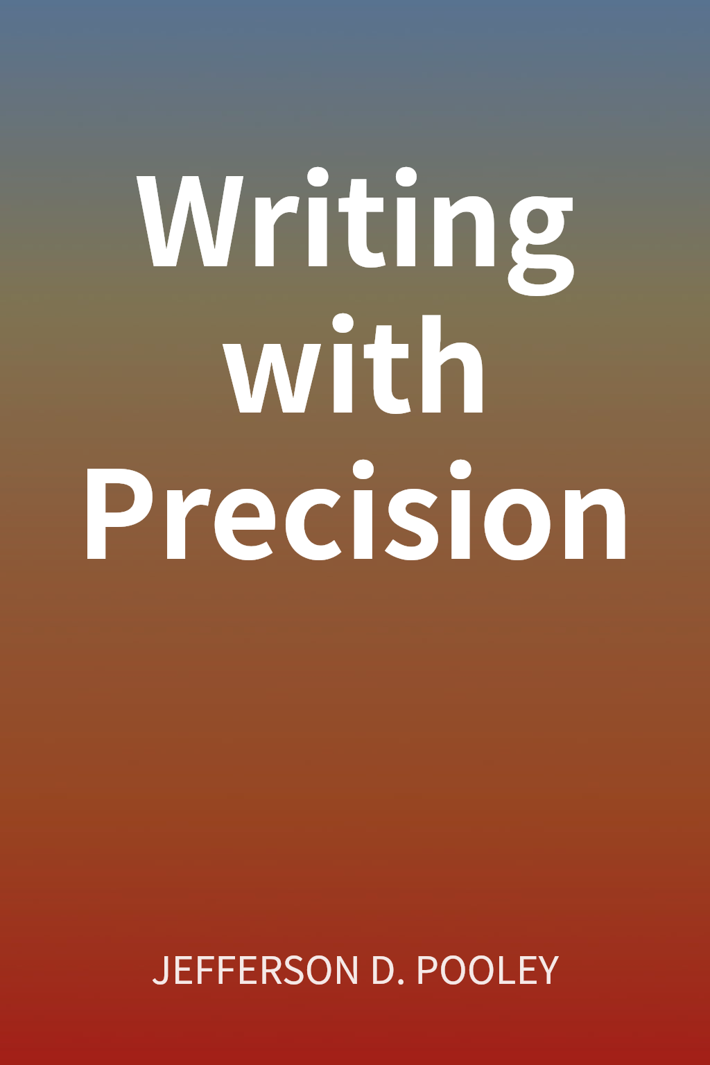 Writing with Precision cover