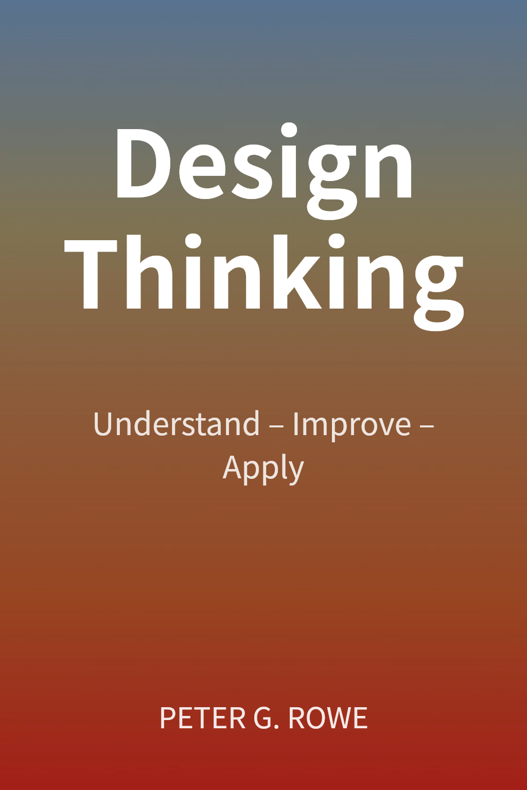 Design Thinking cover