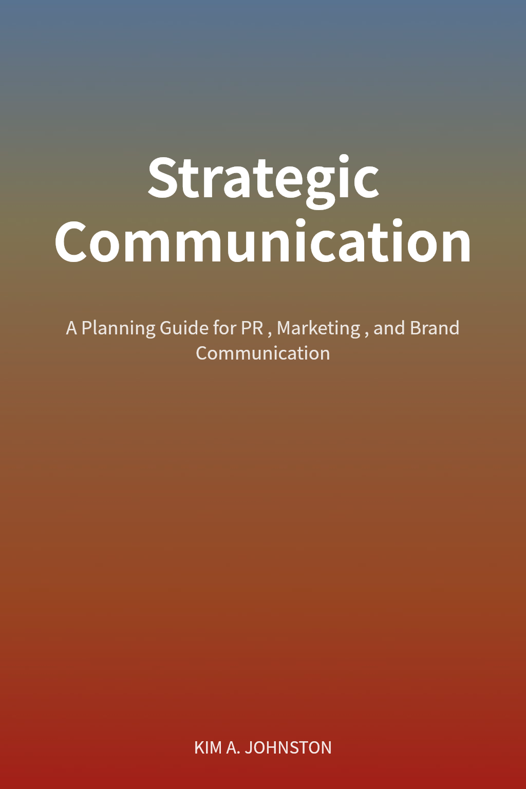 Strategic Communication cover