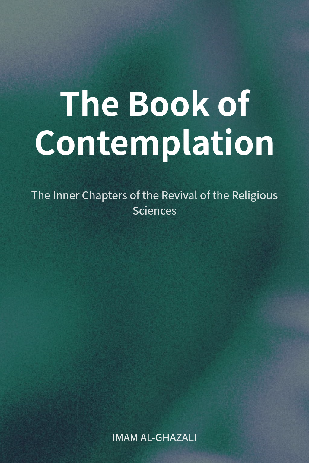 The Book of Contemplation cover