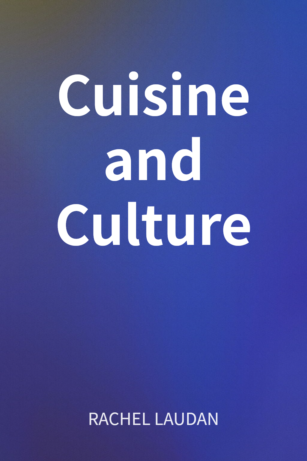 Cuisine and Culture cover