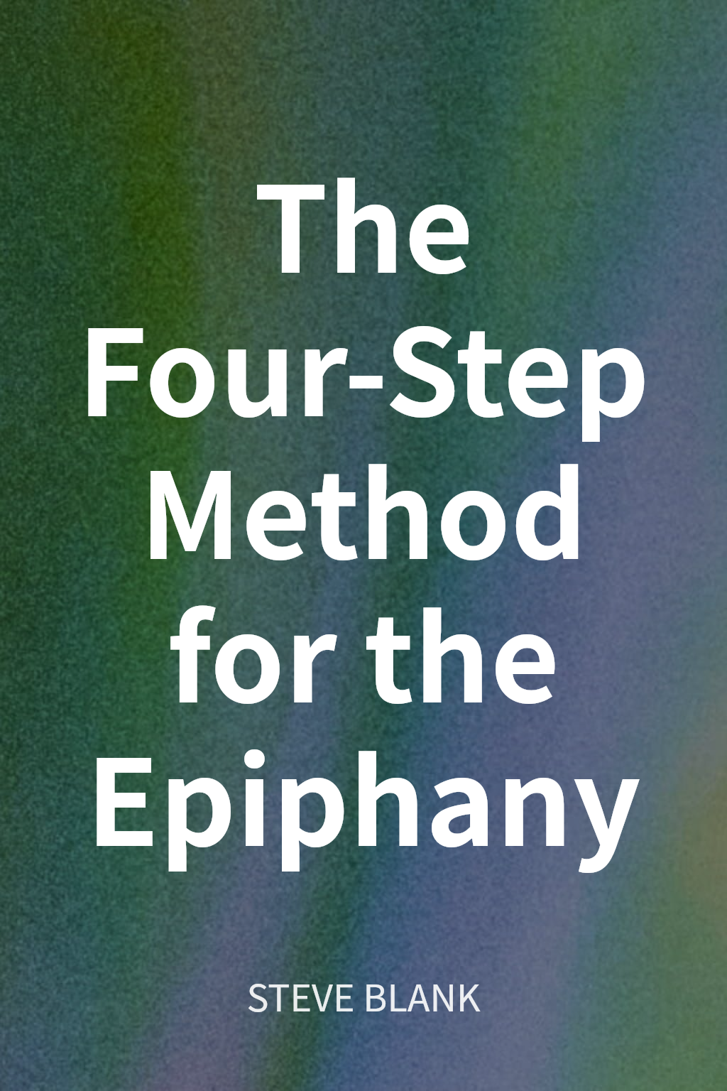 The Four-Step Method for the Epiphany cover