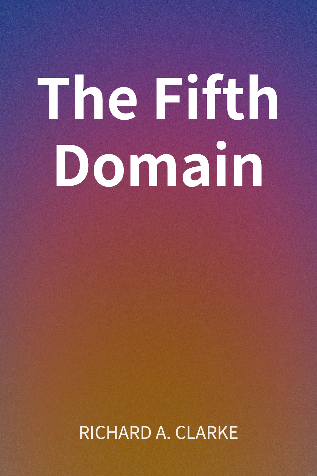 The Fifth Domain cover