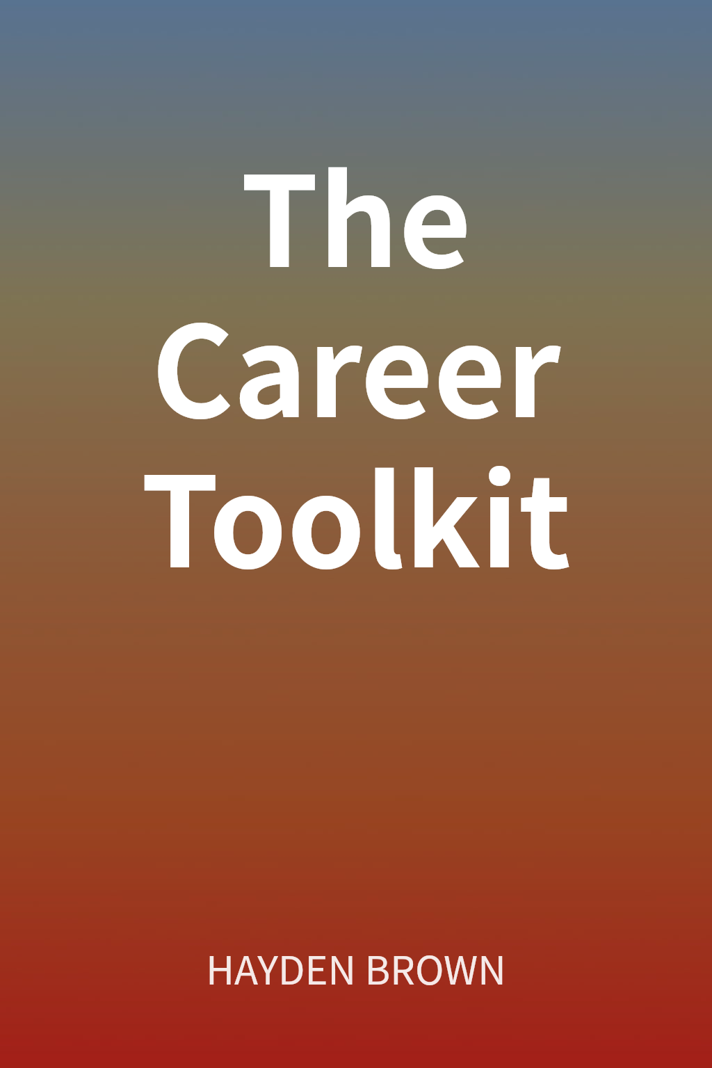 The Career Toolkit cover