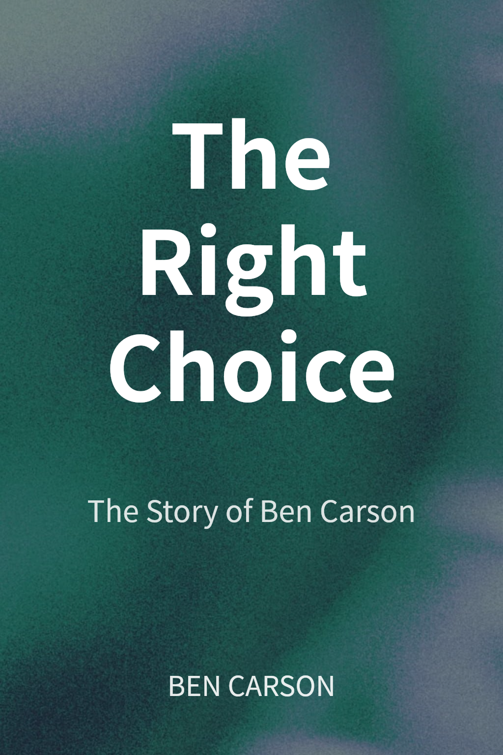 The Right Choice cover