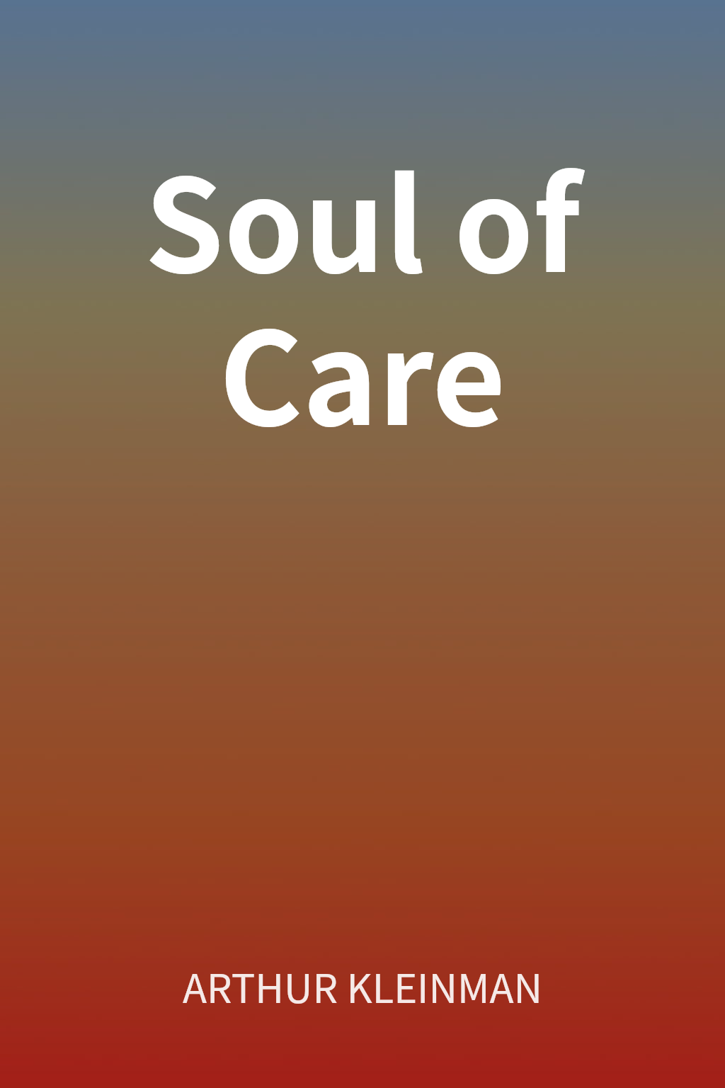 Soul of Care cover