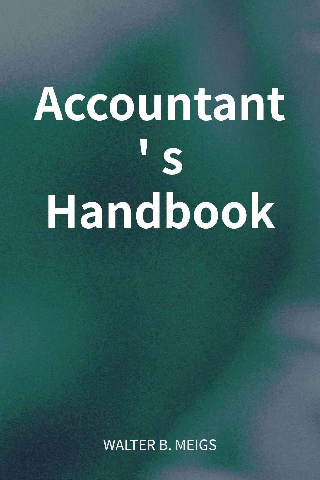 Accountant's Handbook cover