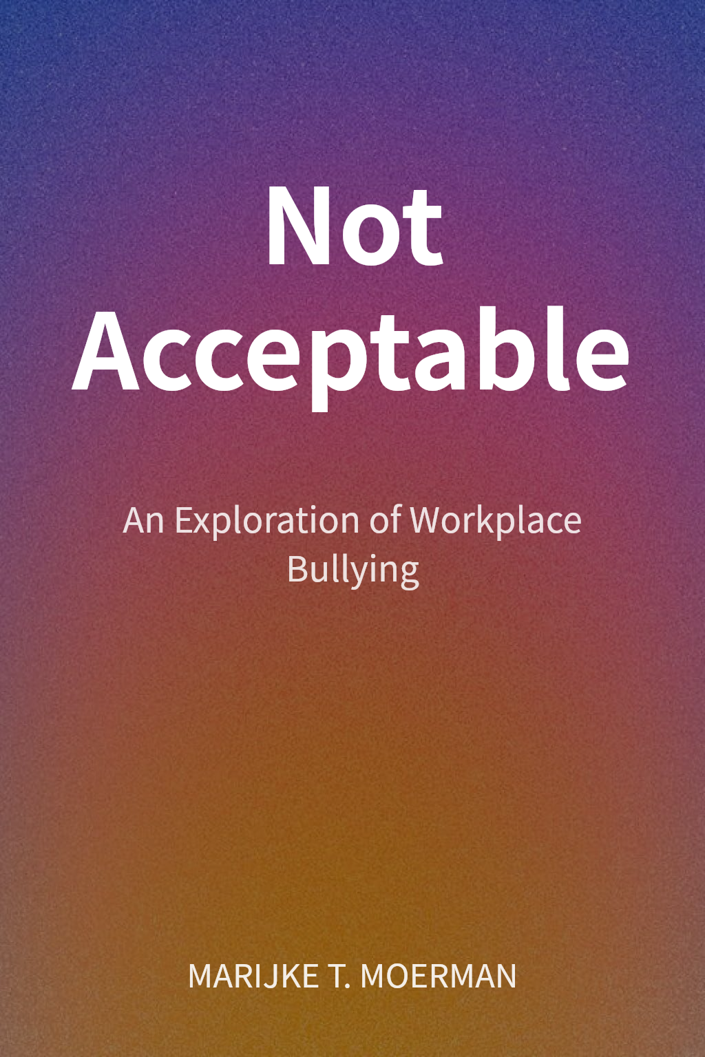 Not Acceptable cover