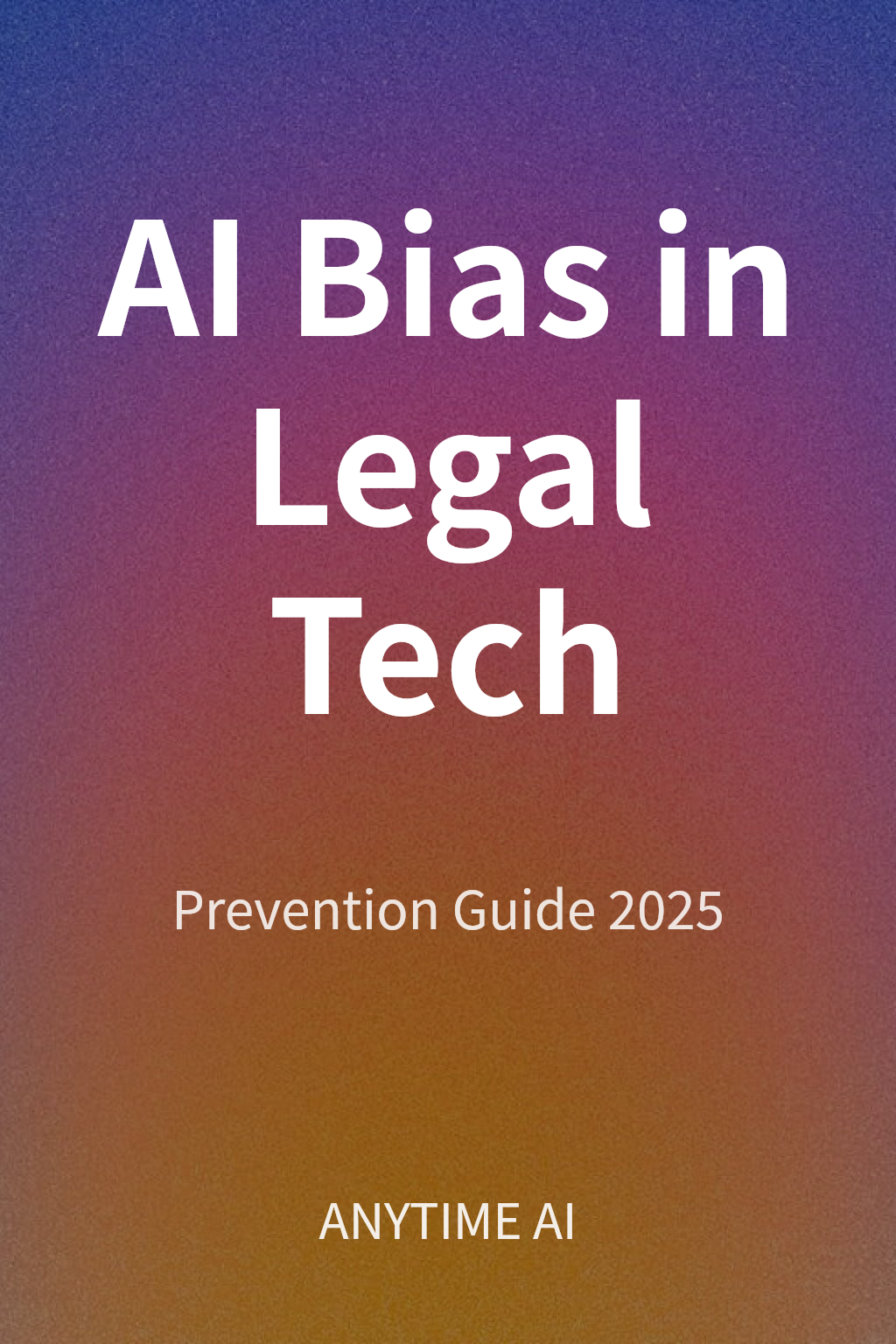 AI Bias in Legal Tech cover