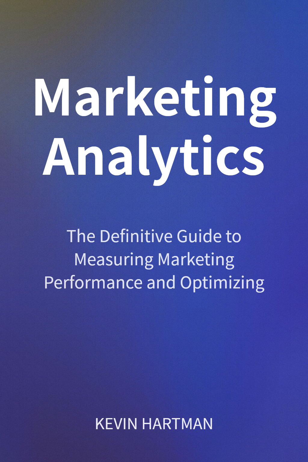 Marketing Analytics cover