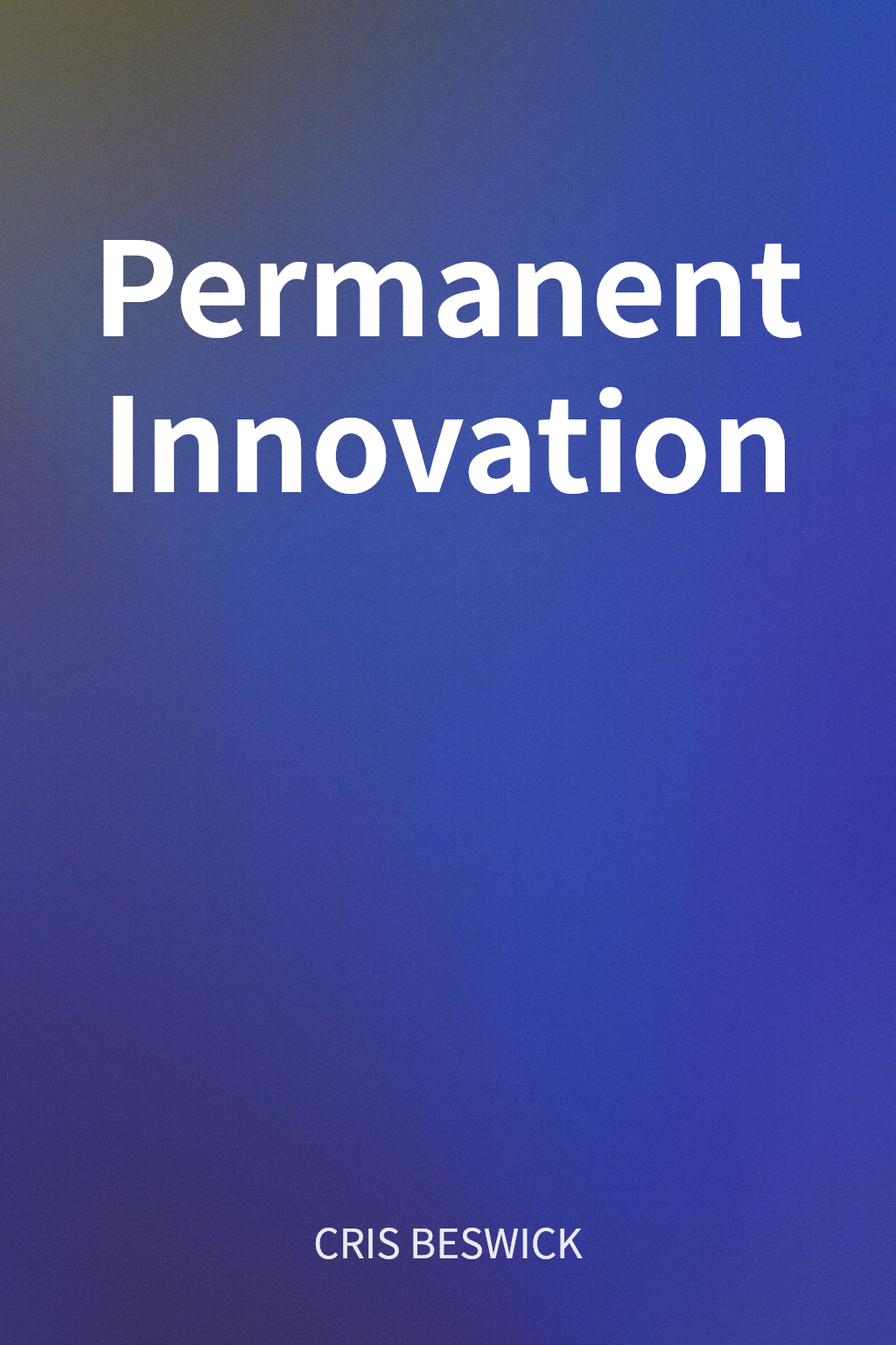 Permanent Innovation cover