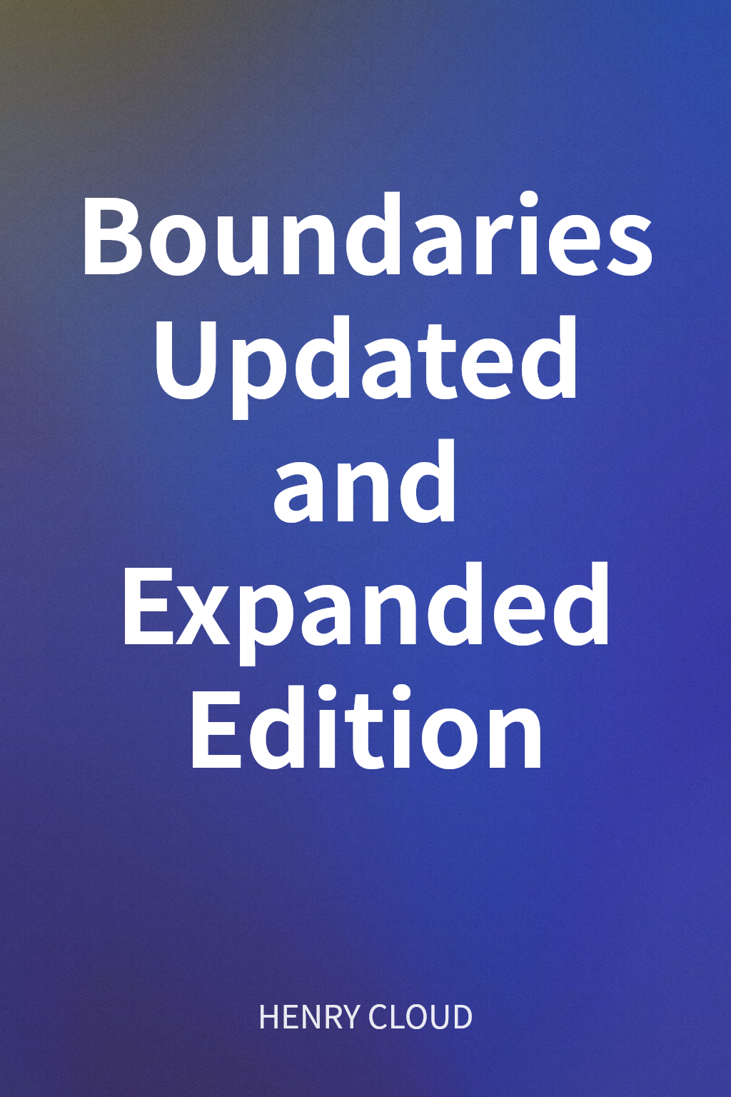 Boundaries Updated and Expanded Edition cover