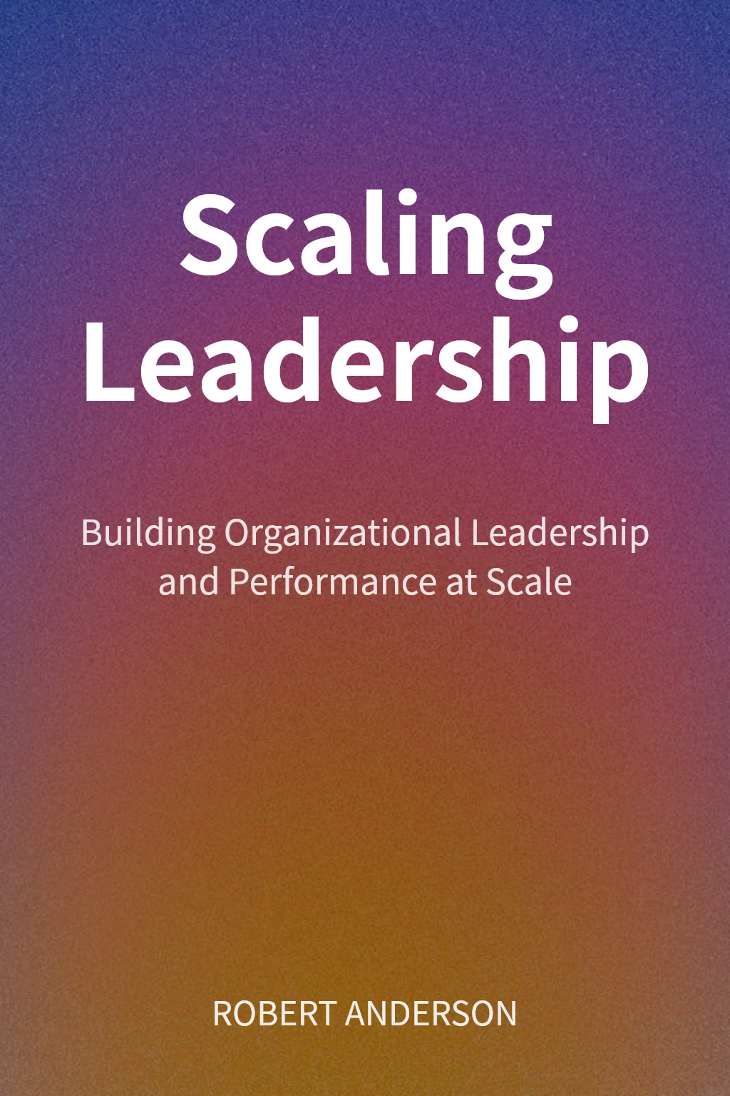 Scaling Leadership cover