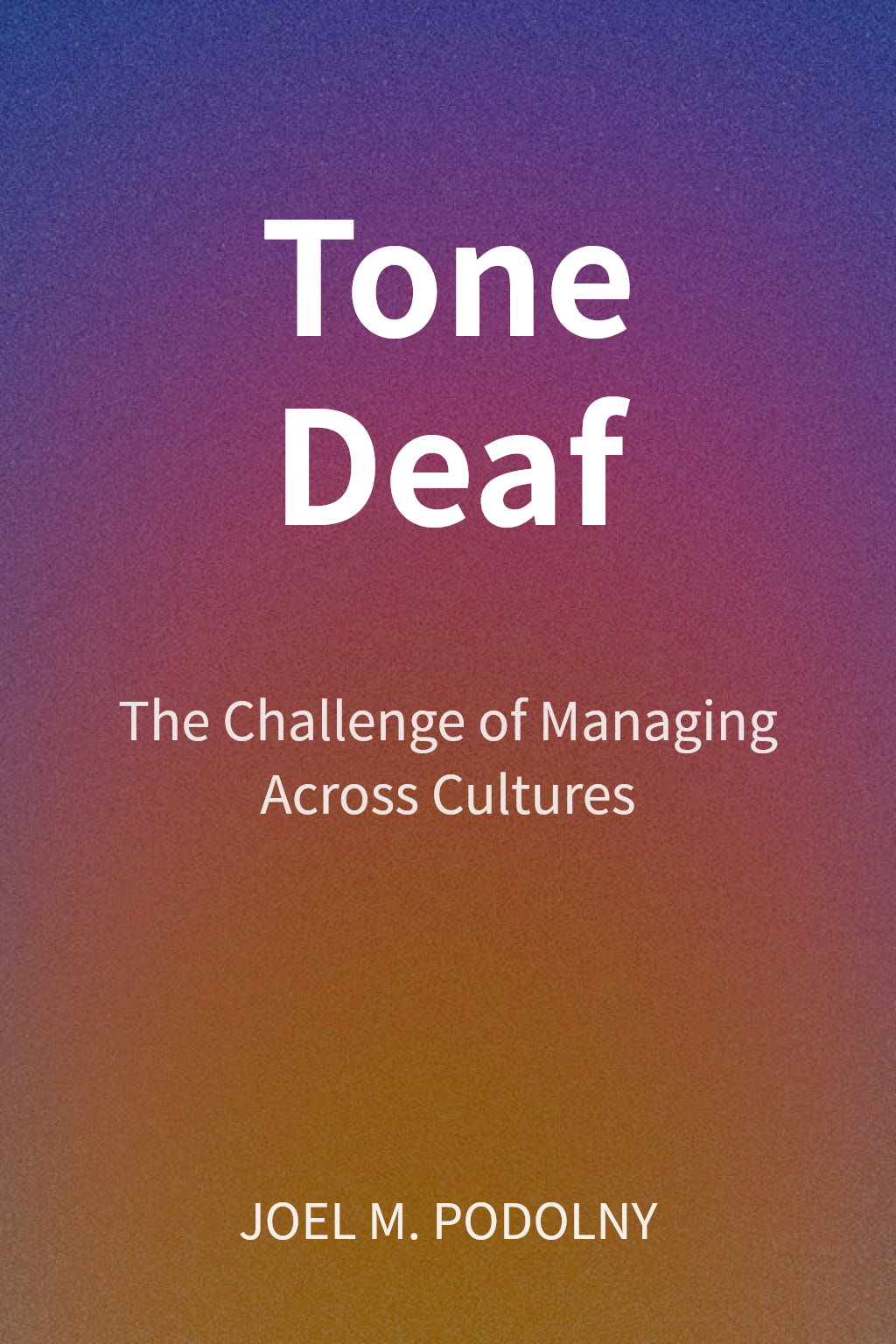 Tone Deaf cover
