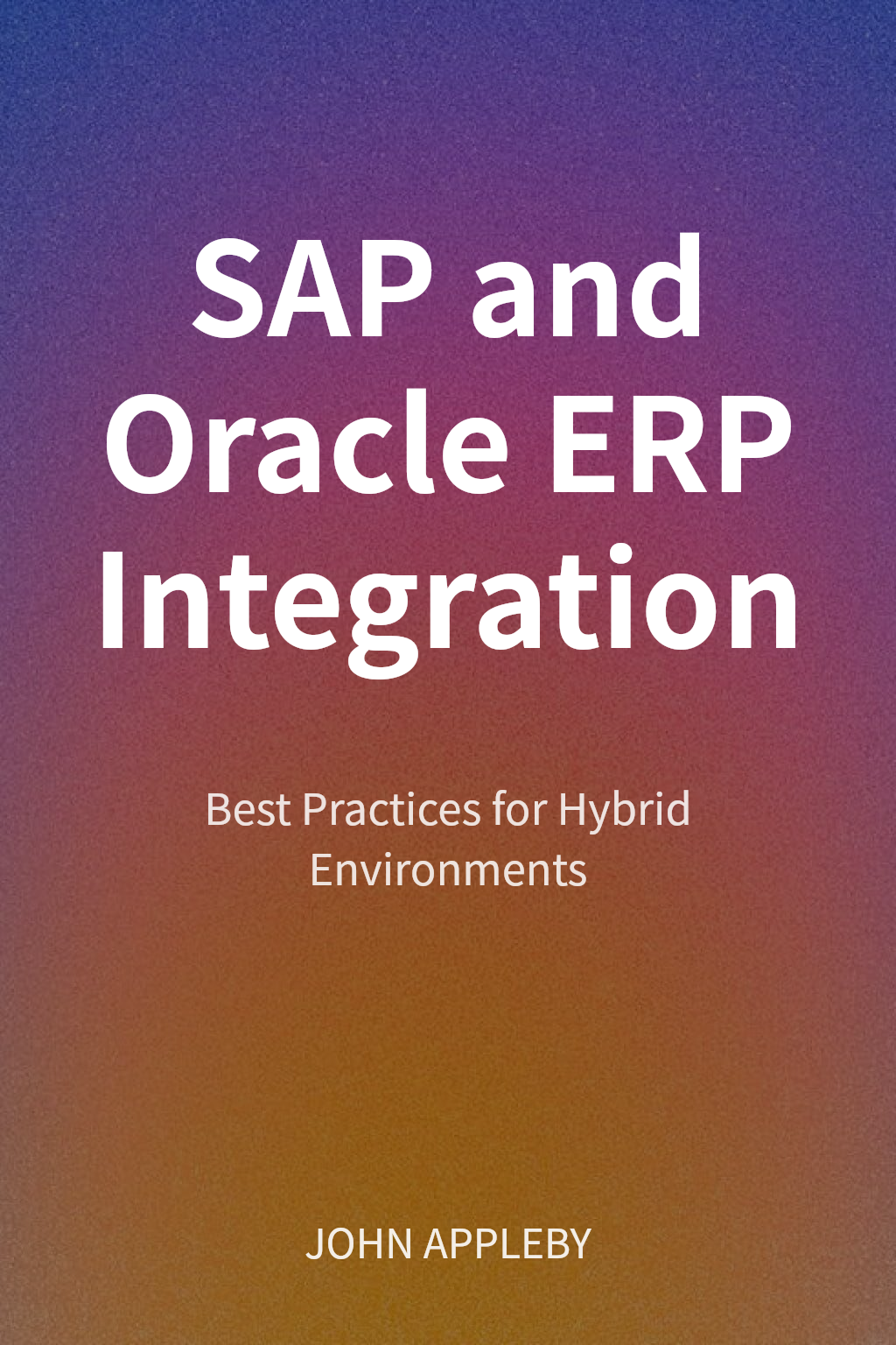 SAP and Oracle ERP Integration cover