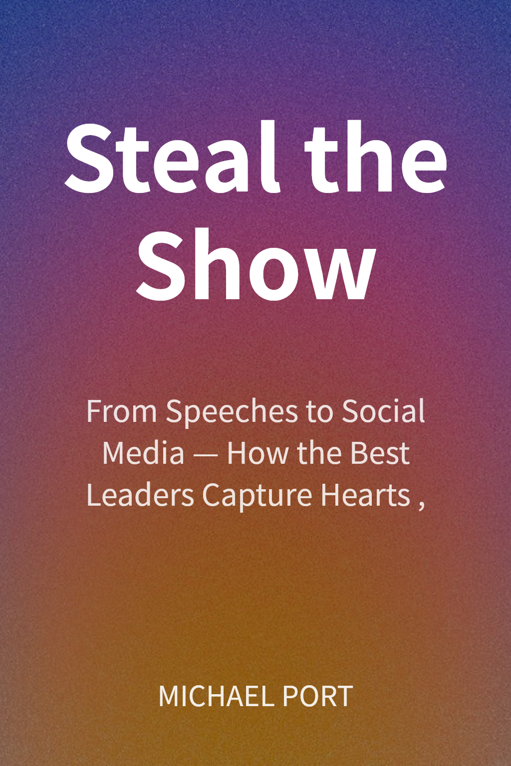 Steal the Show cover