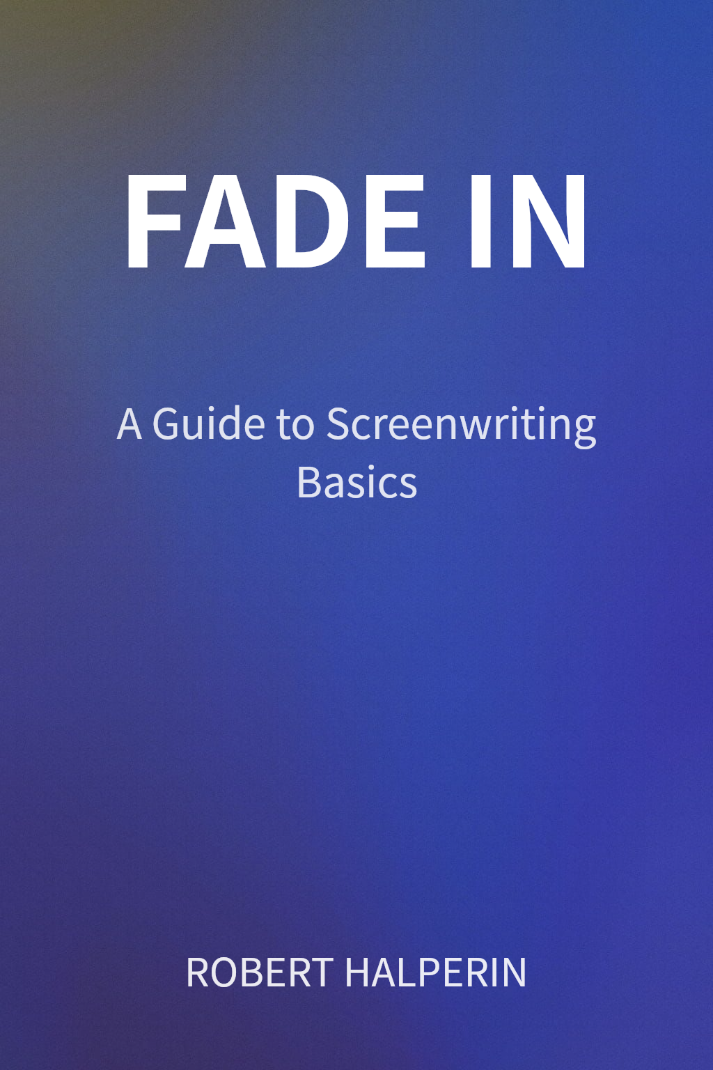 FADE IN cover