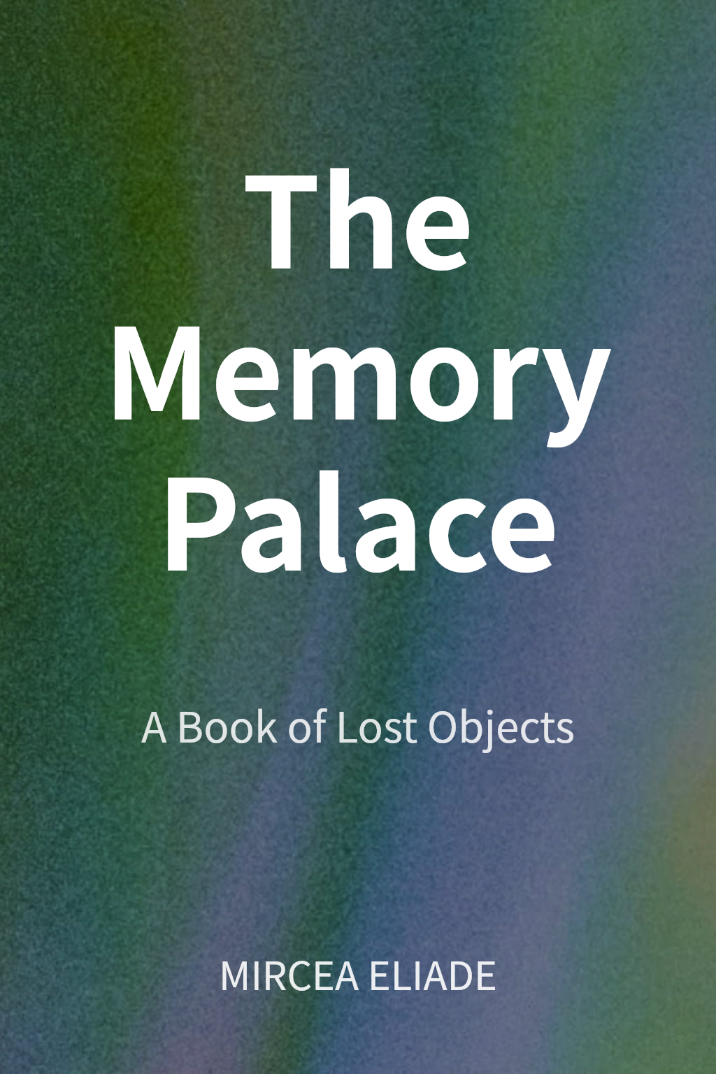 The Memory Palace cover