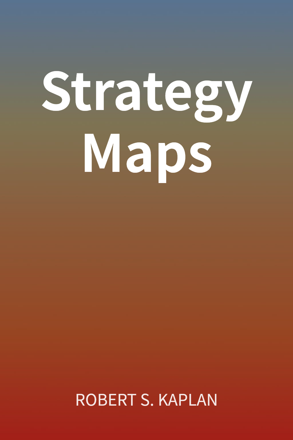 Strategy Maps cover