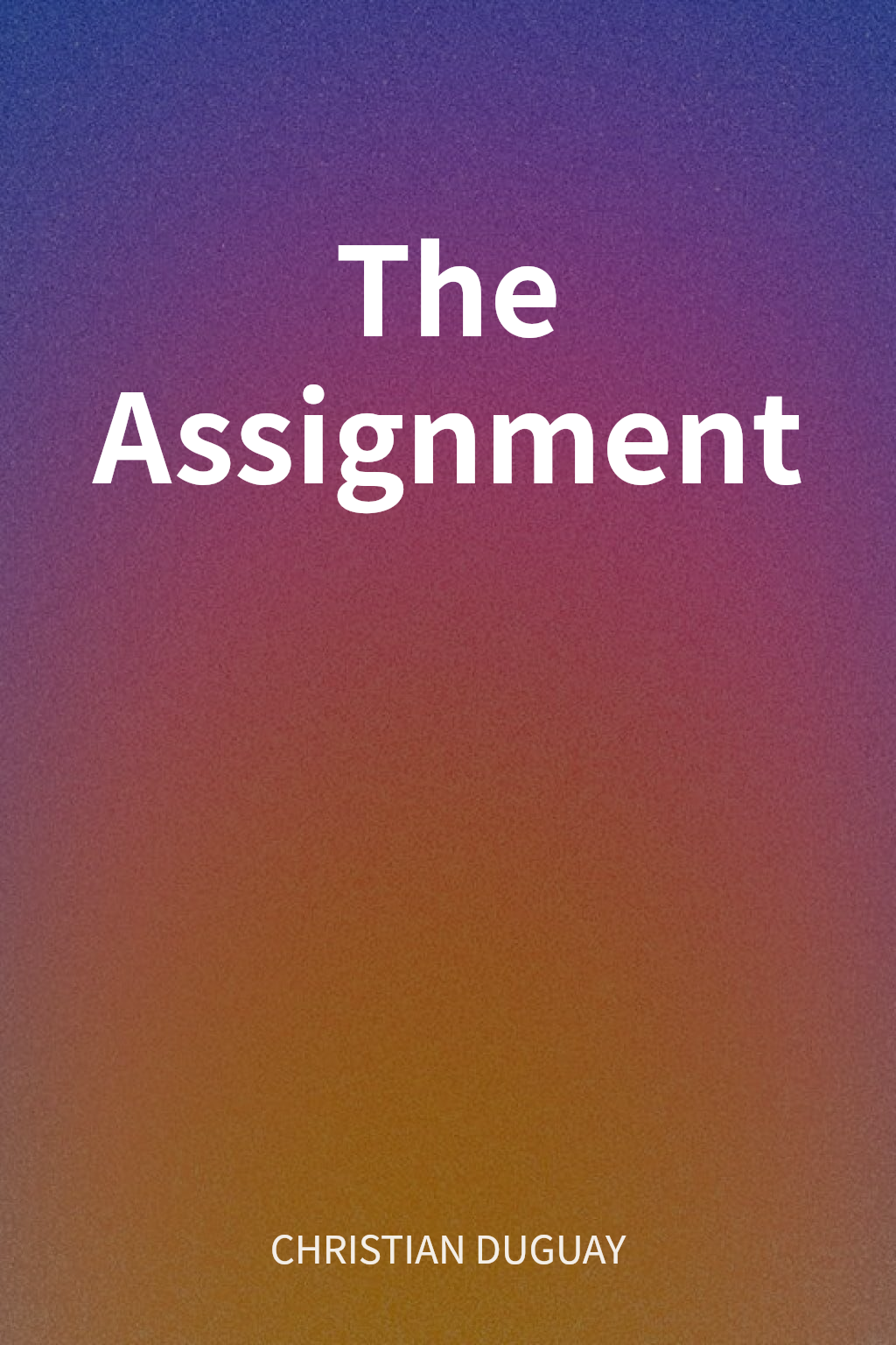 The Assignment cover
