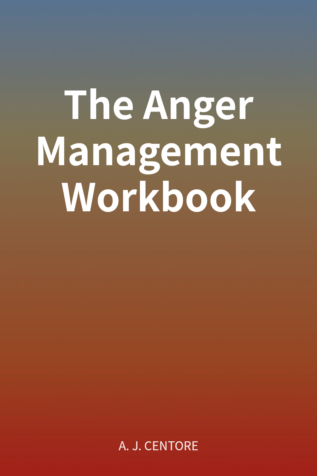 The Anger Management Workbook cover
