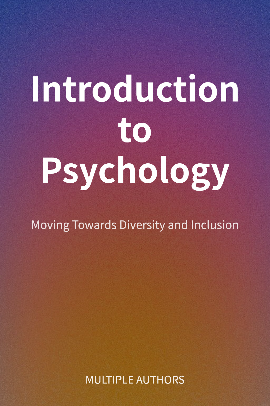 Introduction to Psychology cover