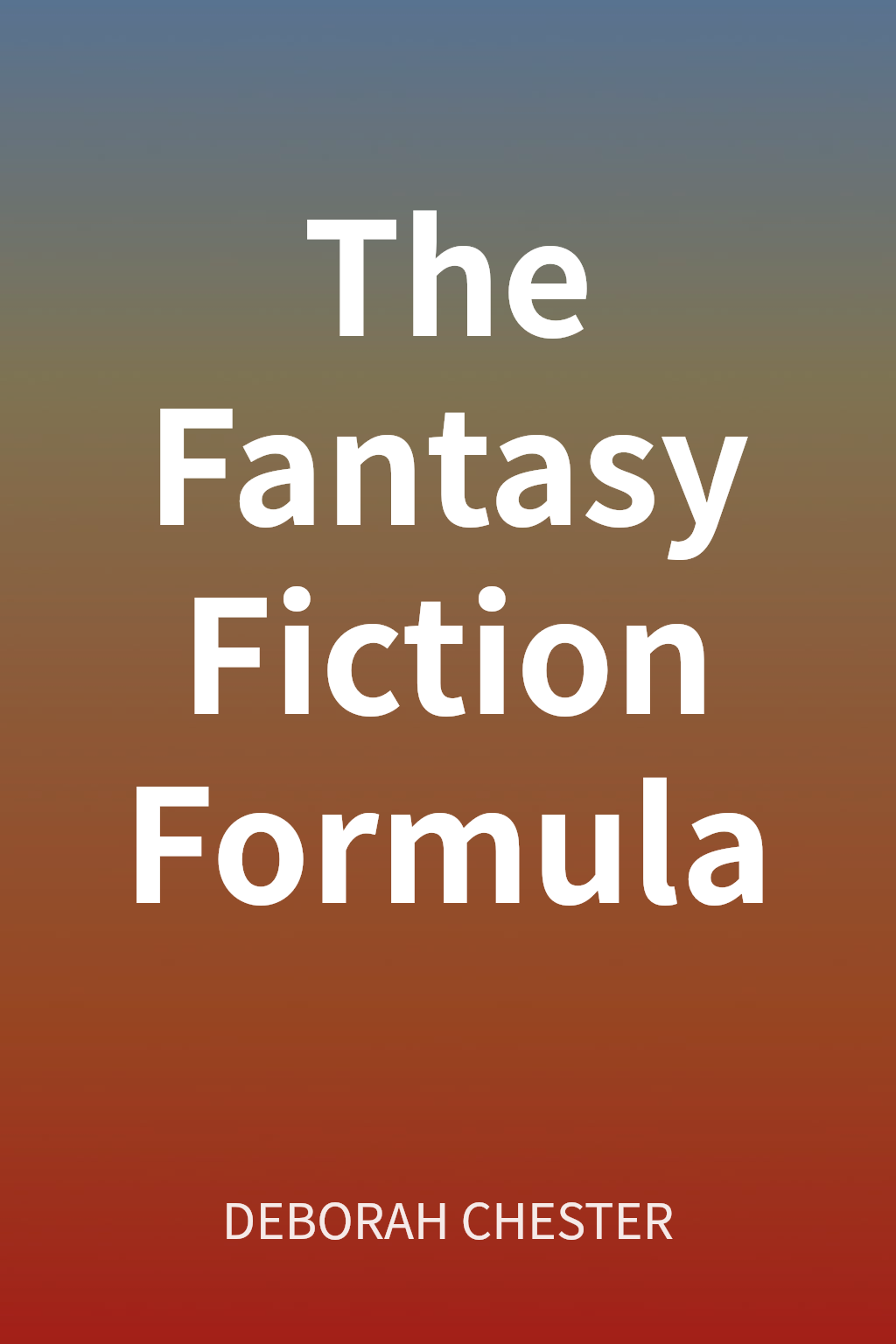 The Fantasy Fiction Formula cover