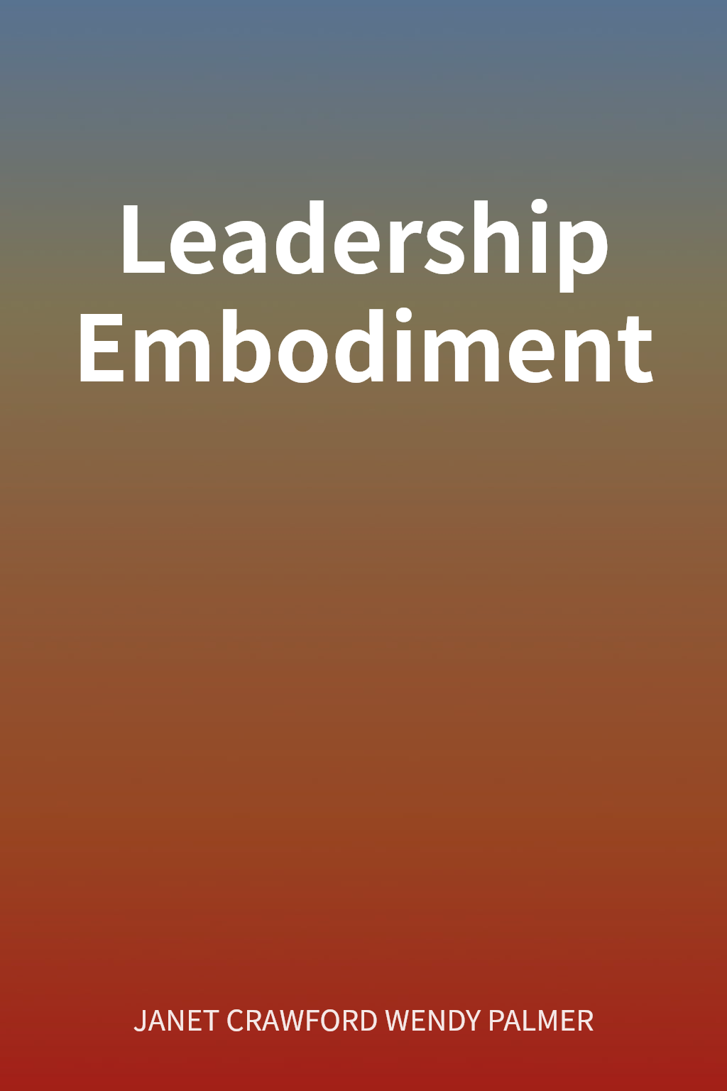 Leadership Embodiment cover
