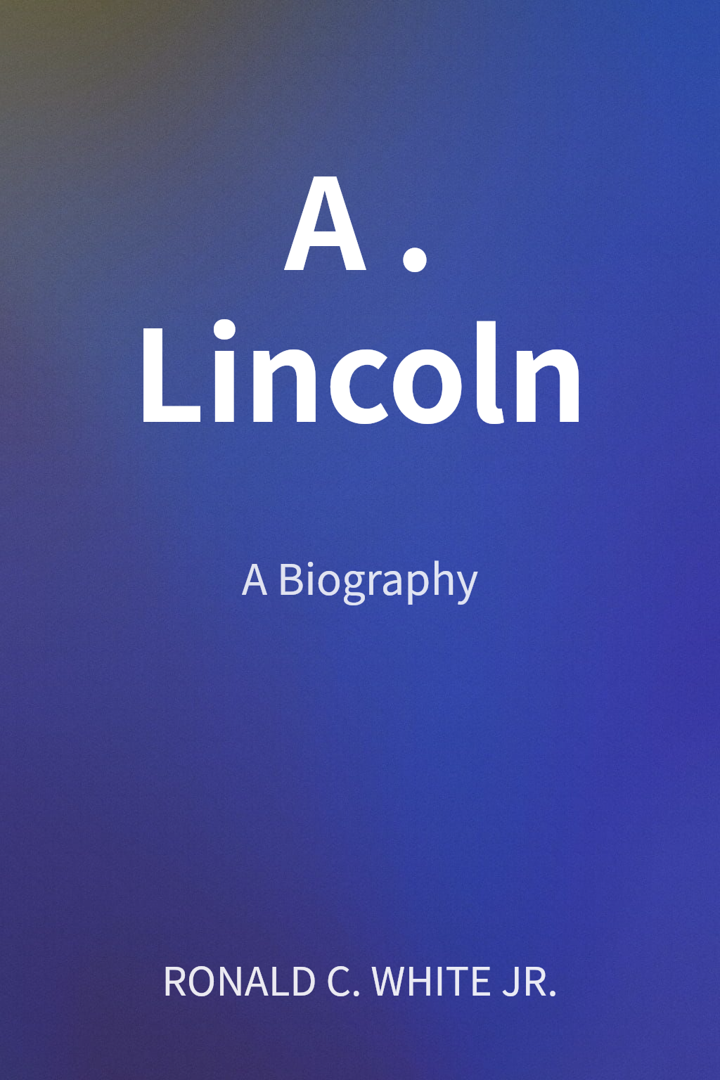 A. Lincoln cover