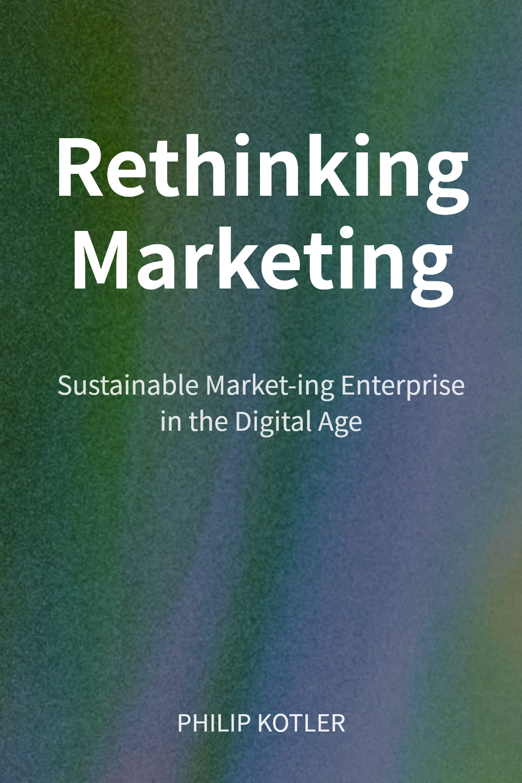 Rethinking Marketing cover