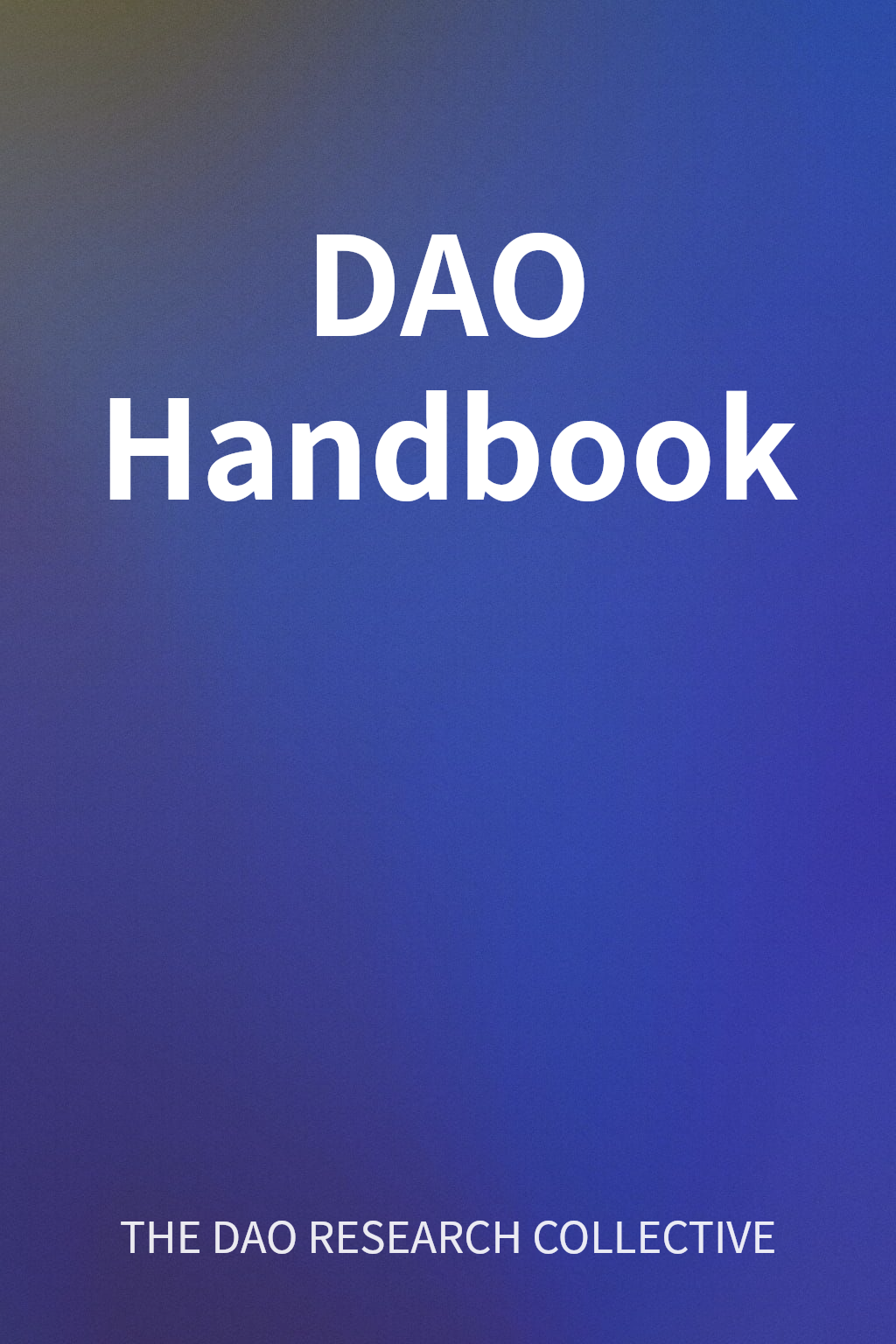 DAO Handbook cover