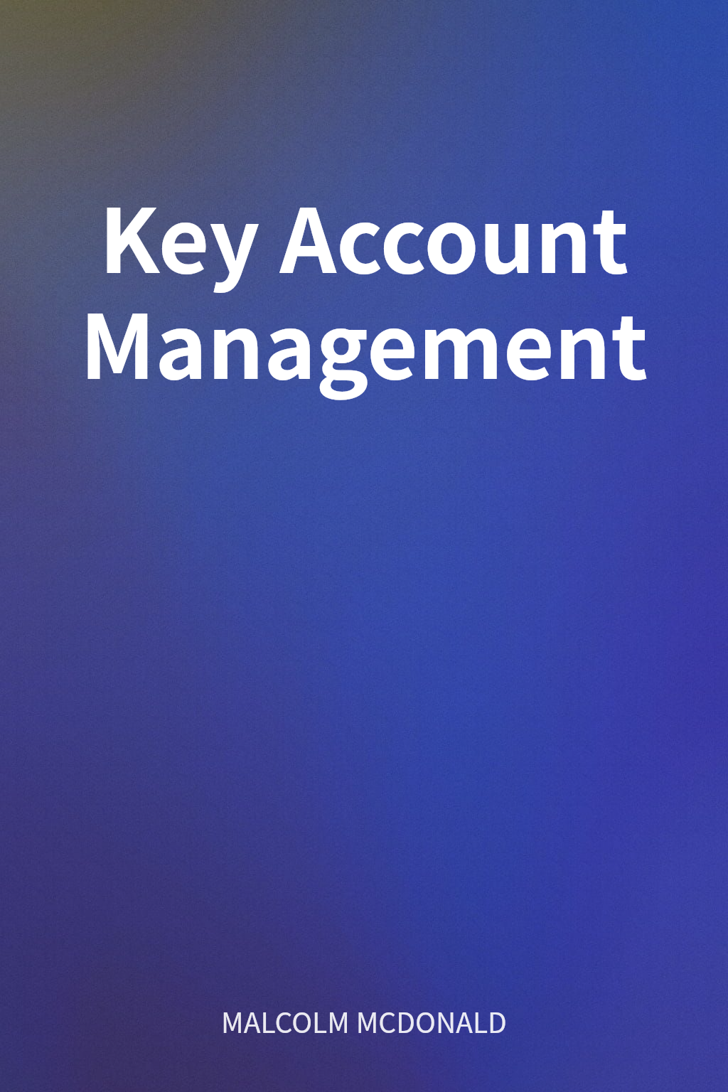 Key Account Management cover