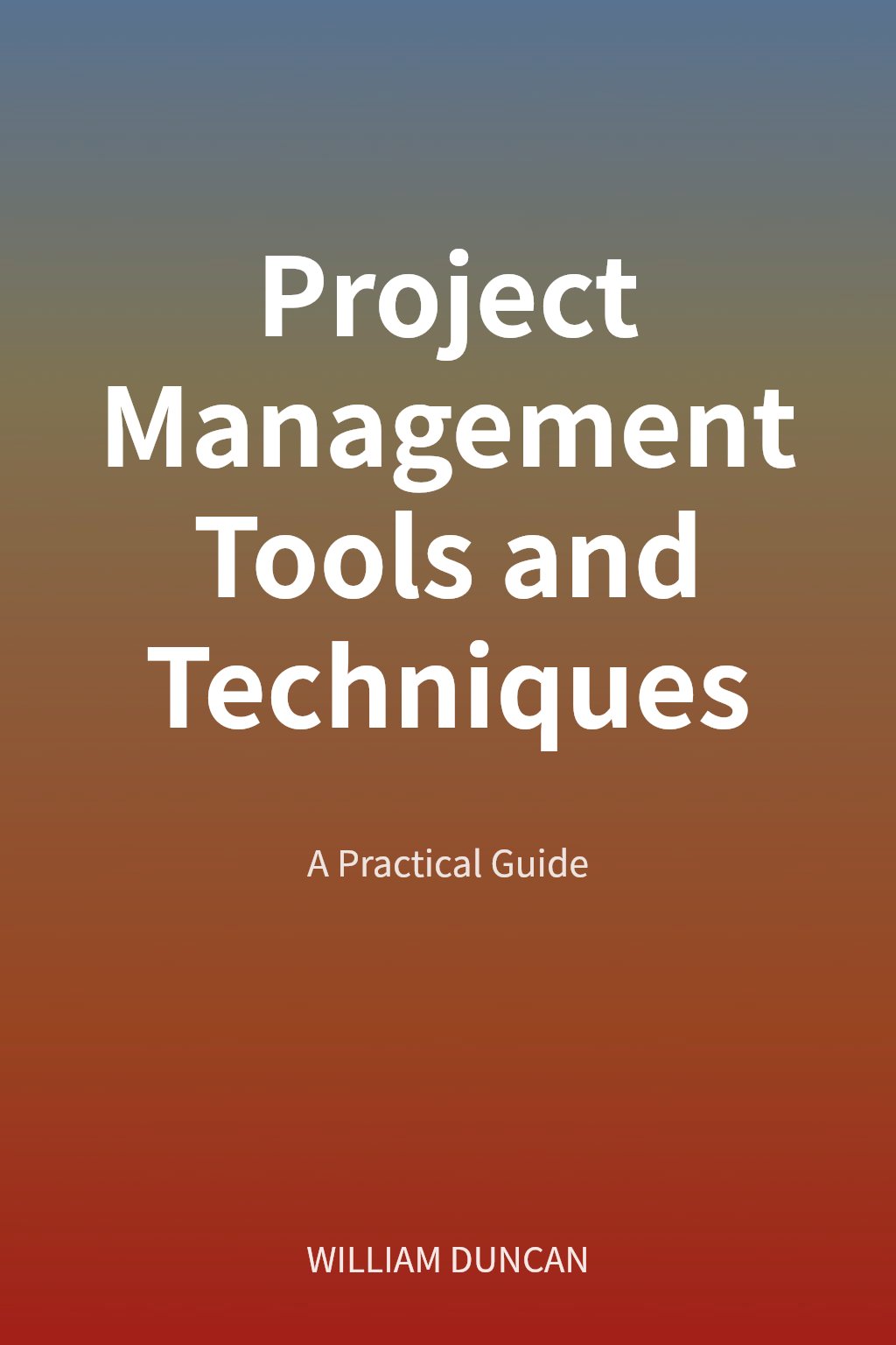 Project Management Tools and Techniques cover