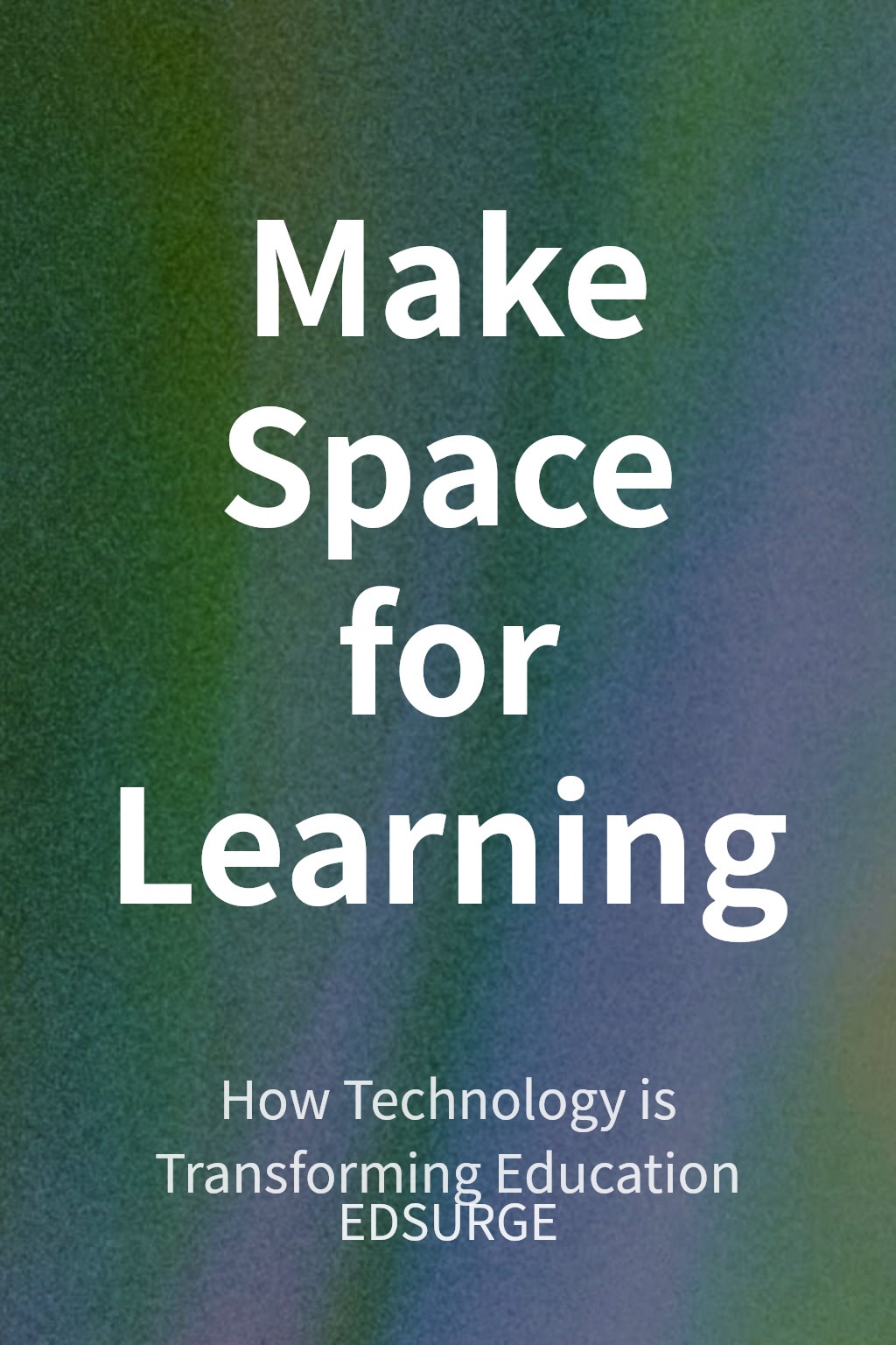 Make Space for Learning cover