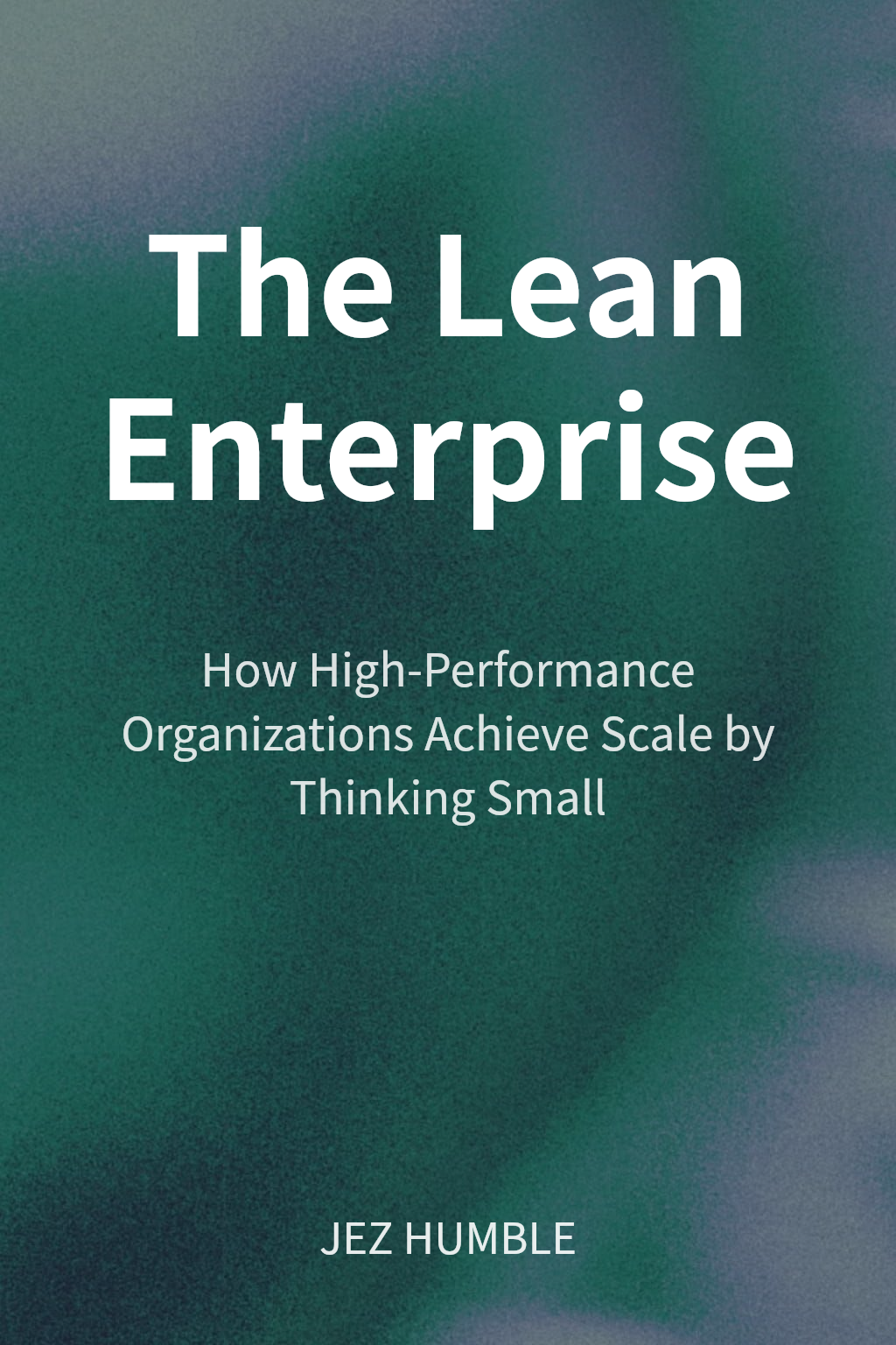 The Lean Enterprise cover