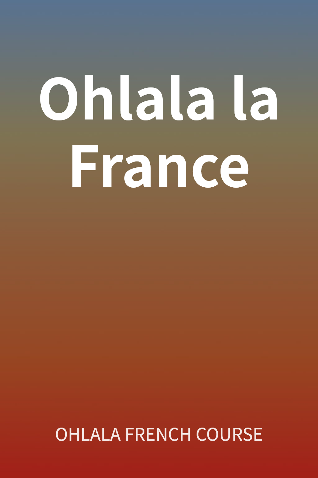 Ohlala la France cover