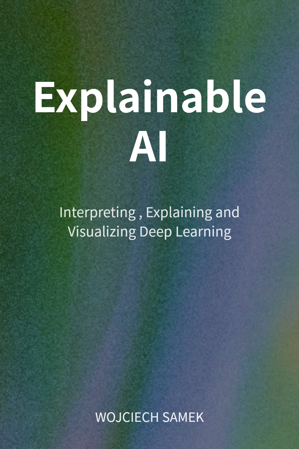 Explainable AI cover