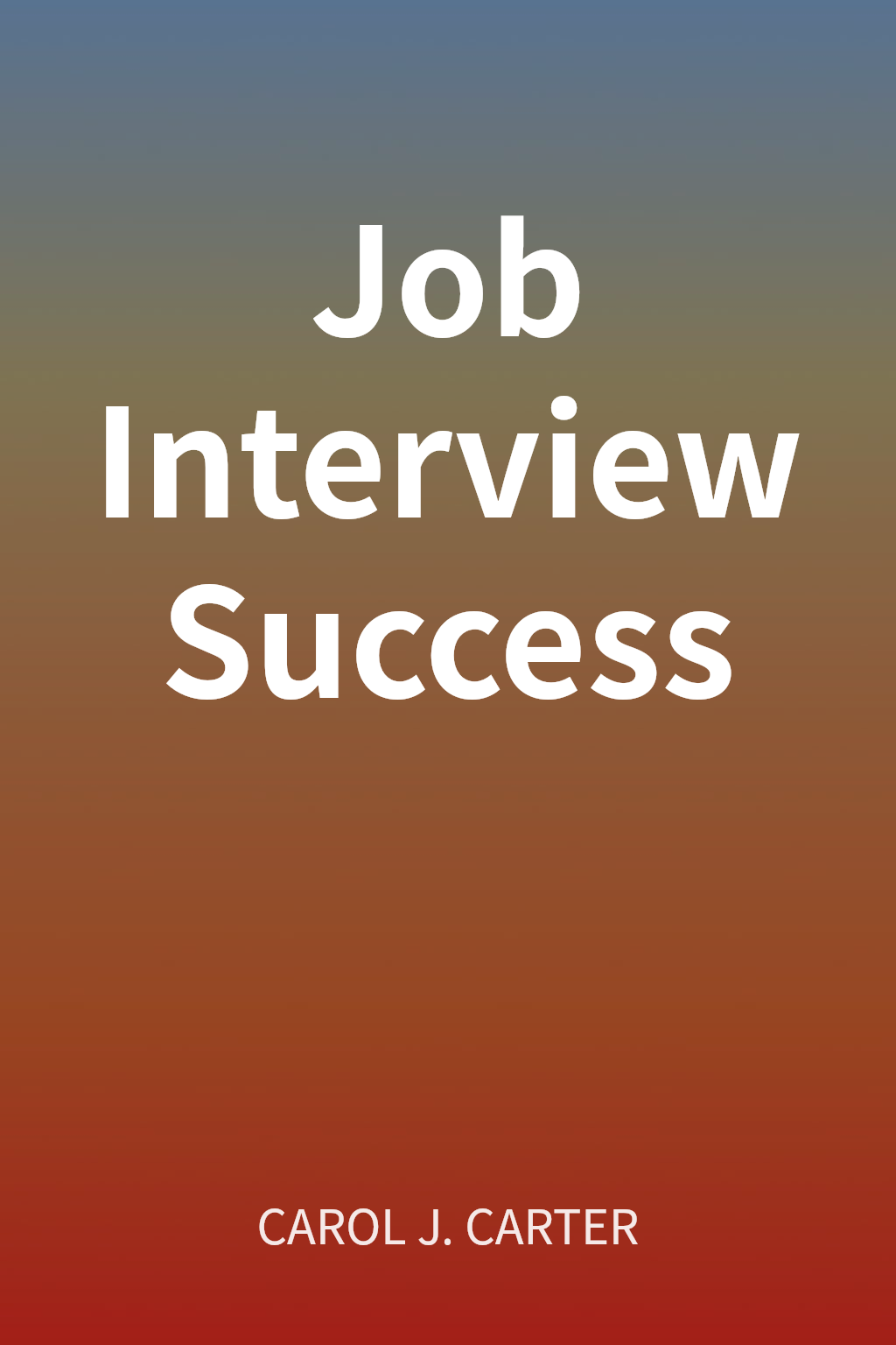 Job Interview Success cover