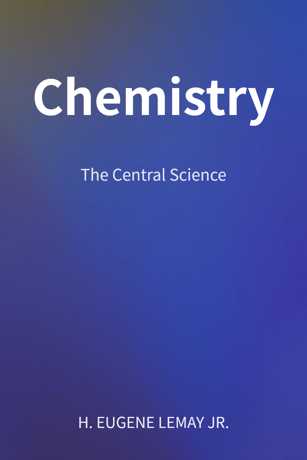 Chemistry cover